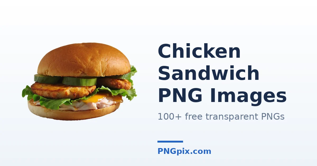 Chicken Sandwich PNG images