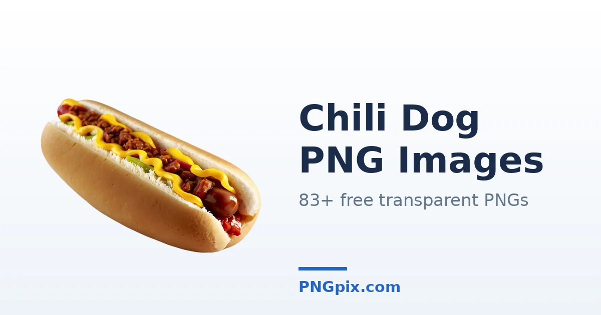 Chili Dog PNG images