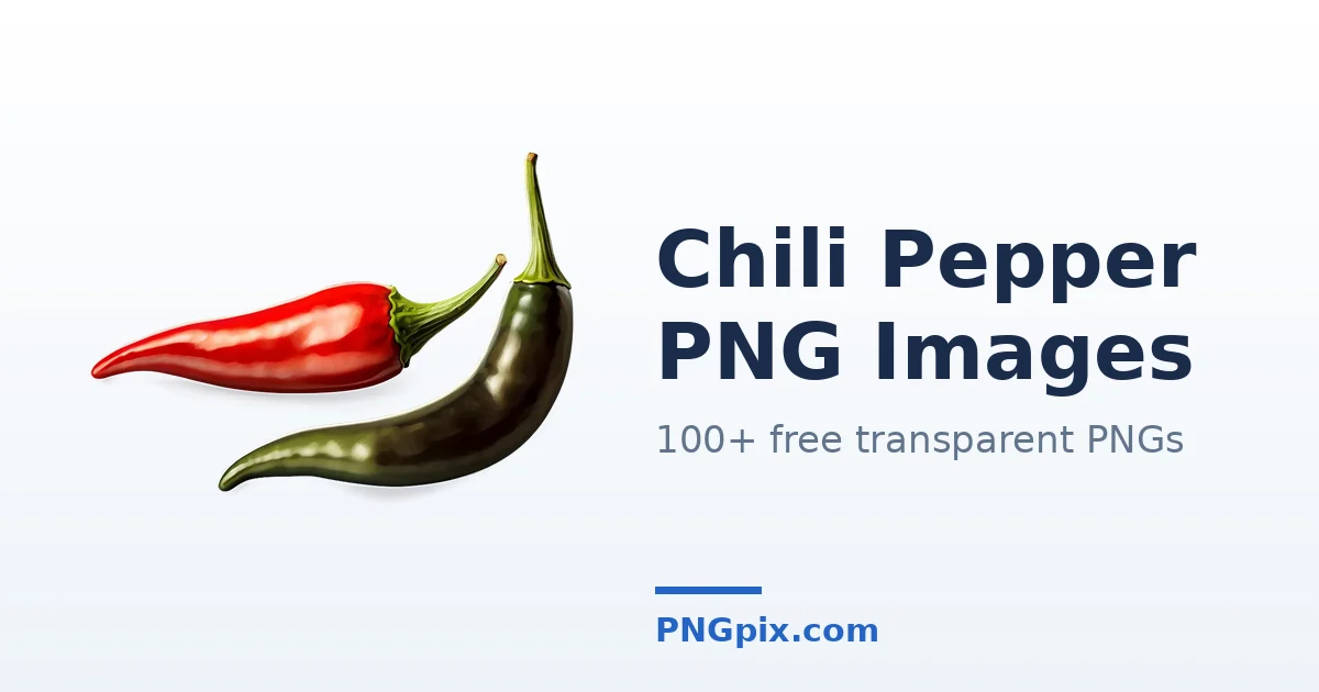 Chili Pepper PNG images