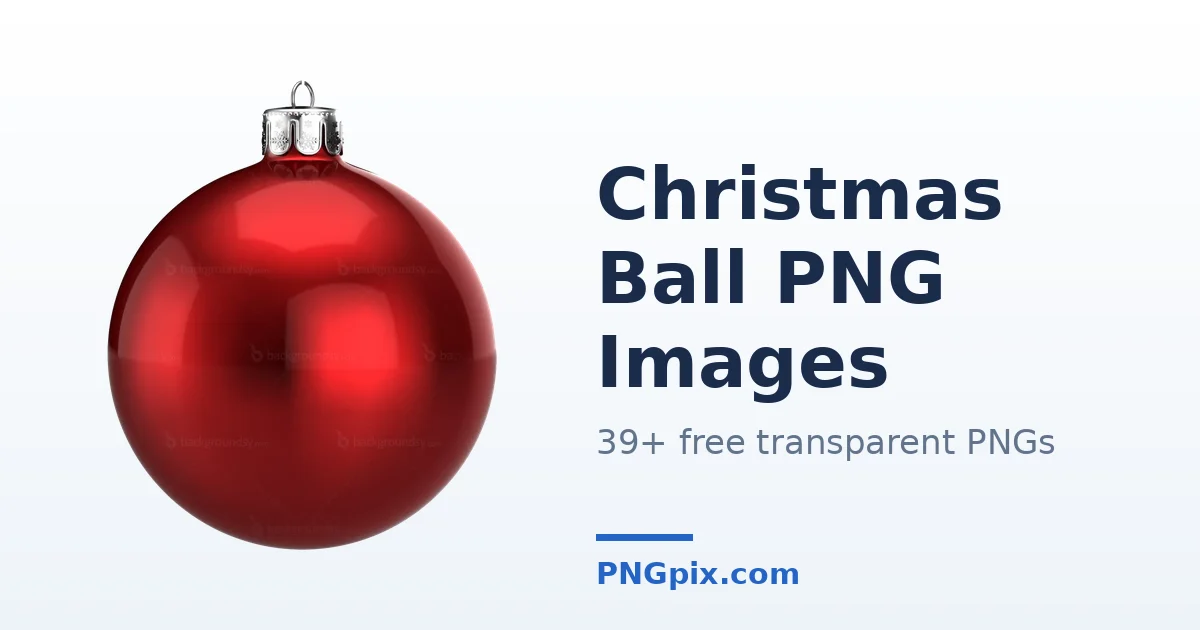 Christmas Ball PNG images