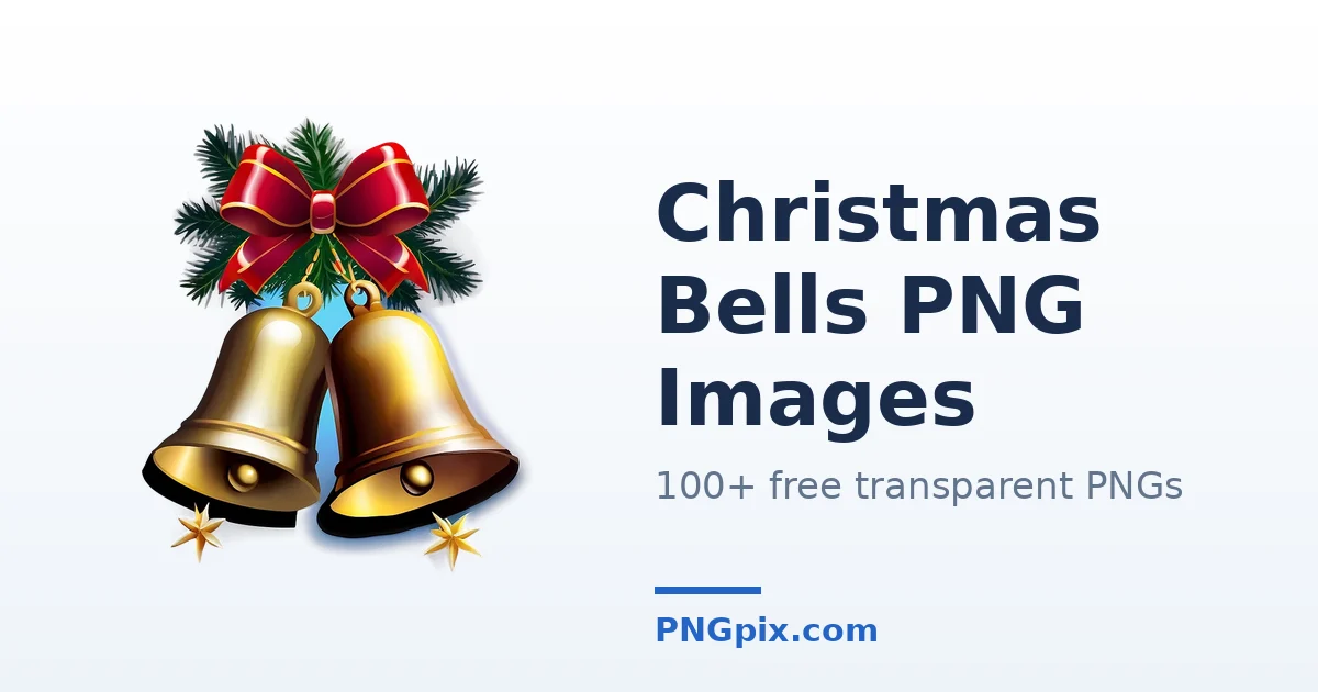 Christmas Bells PNG images