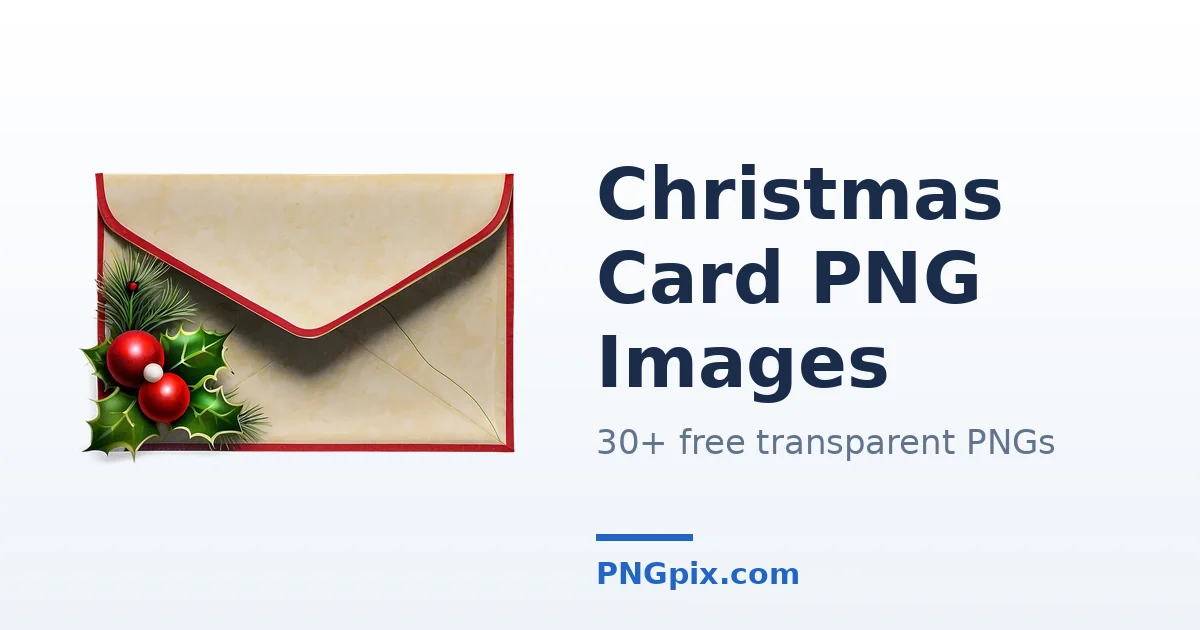 Christmas Card PNG images