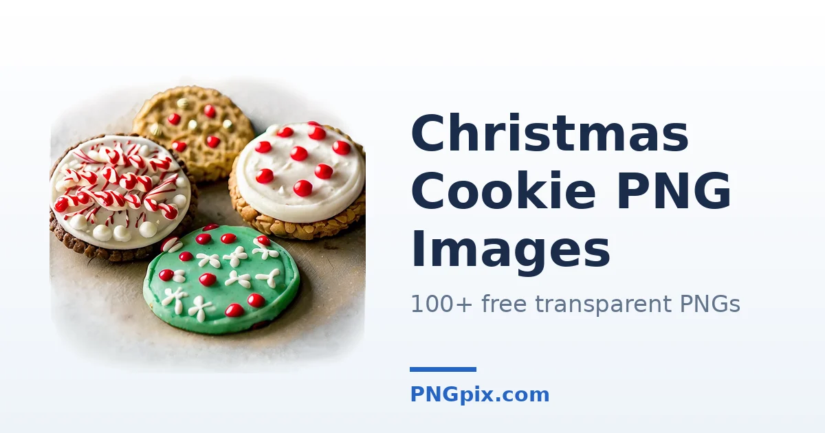 Christmas Cookie PNG images