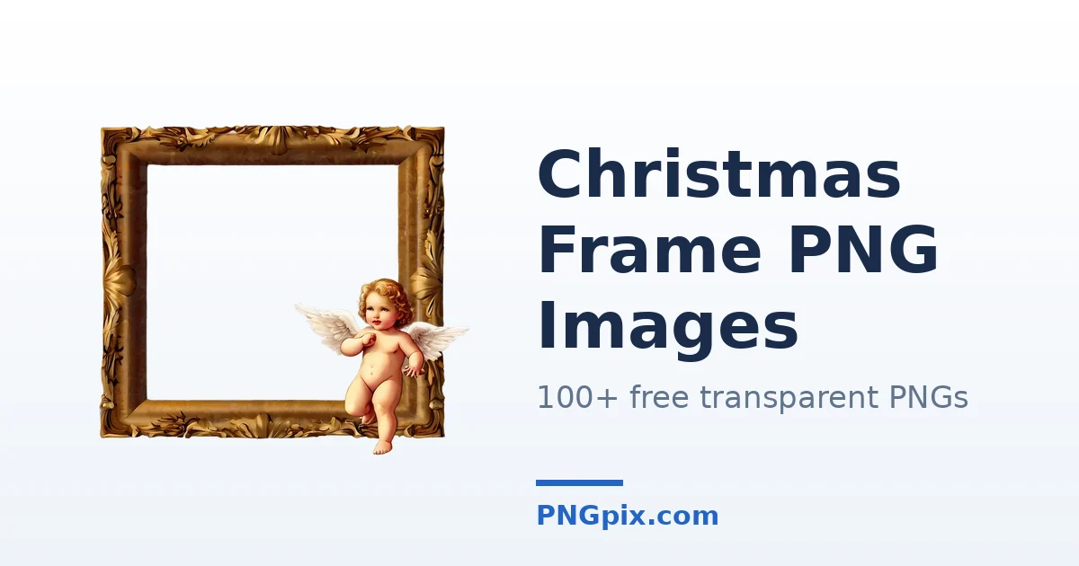 Christmas Frame PNG images