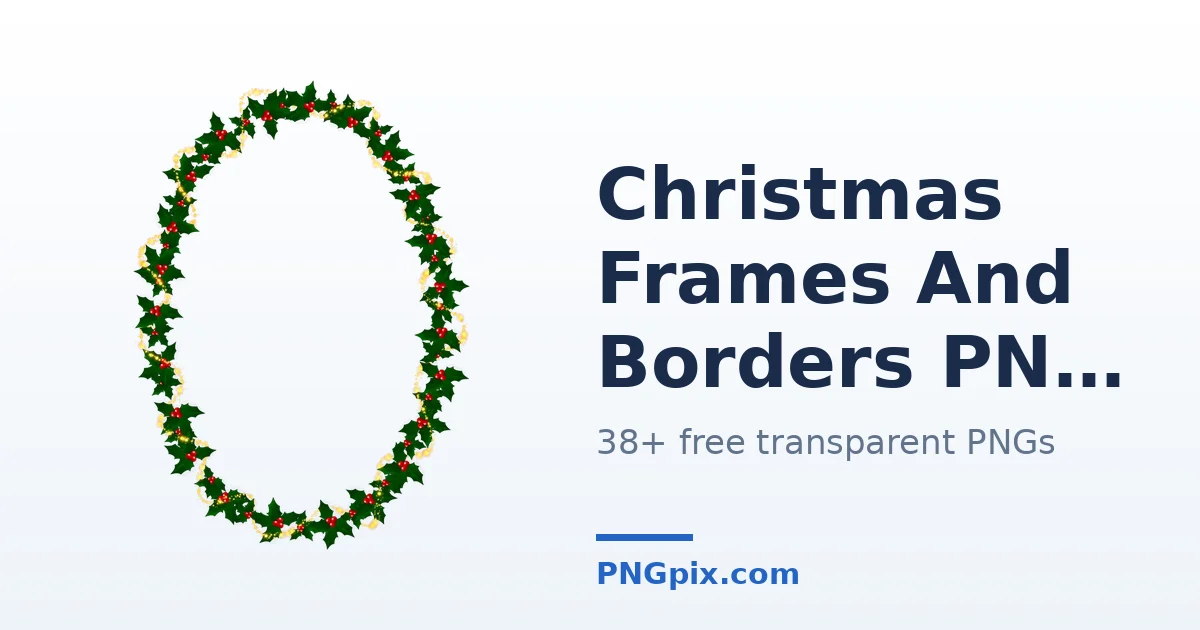 Christmas Frames And Borders PNG images