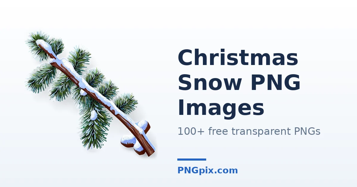 Christmas Snow PNG images