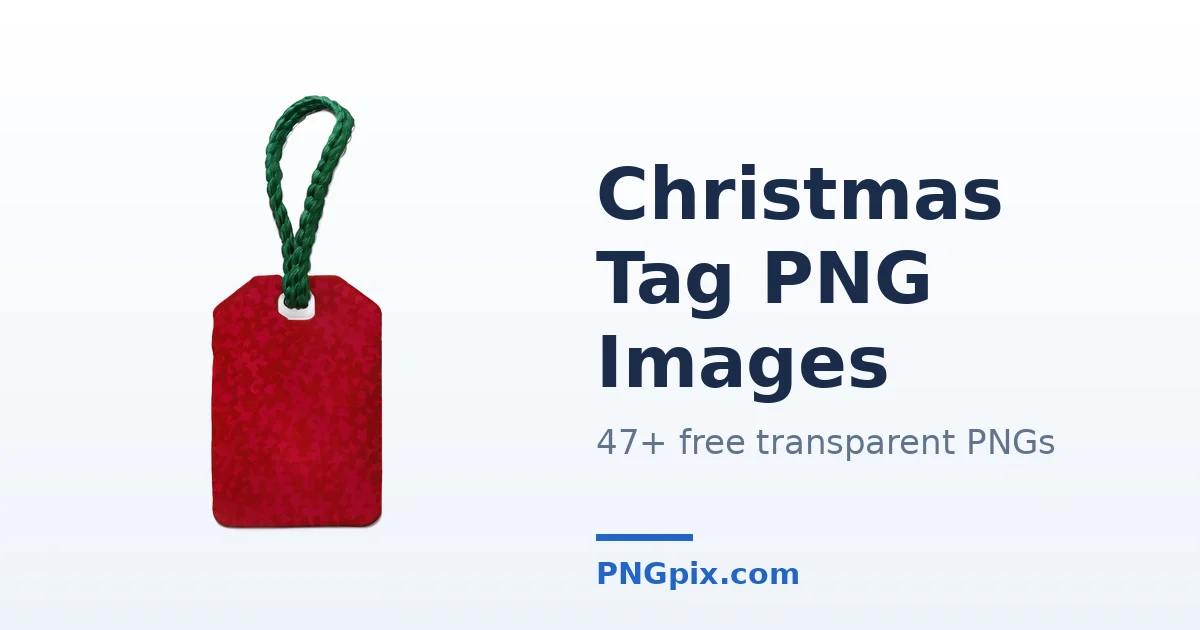 Christmas Tag PNG images