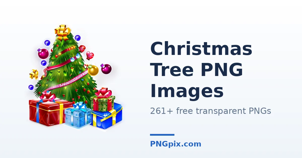 Christmas Tree PNG images