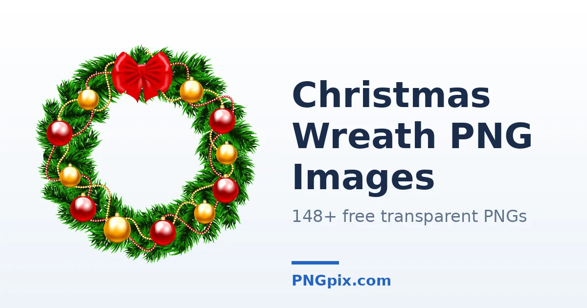 Christmas Wreath PNG images