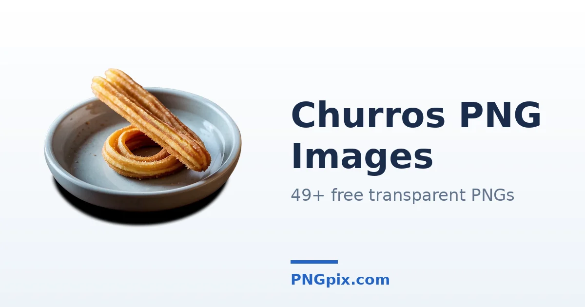 Churros PNG images