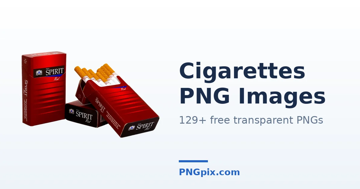 Cigarettes PNG images