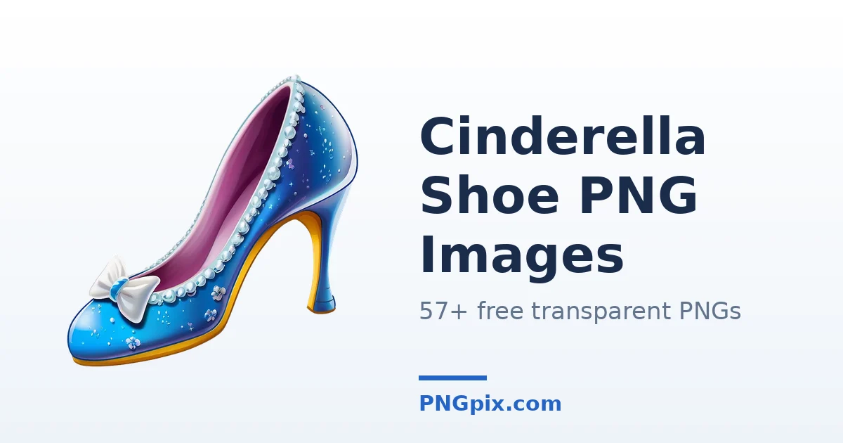 Cinderella Shoe PNG images