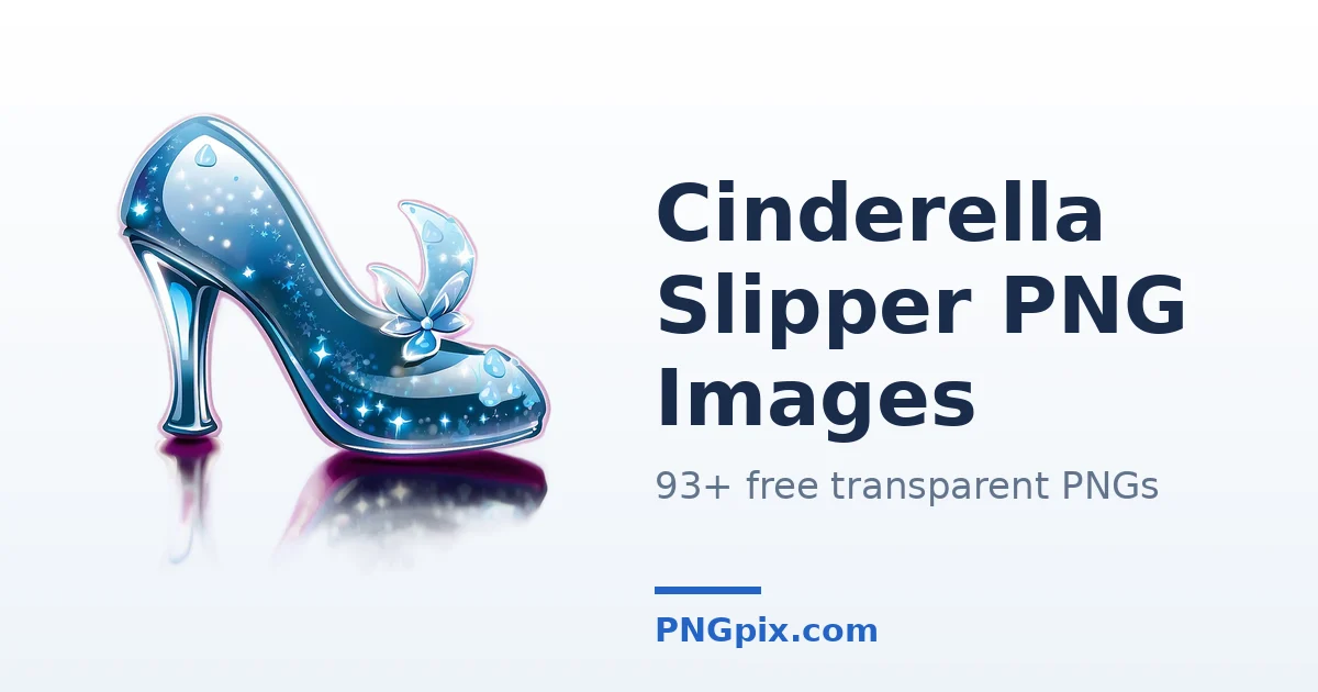Cinderella Slipper PNG images