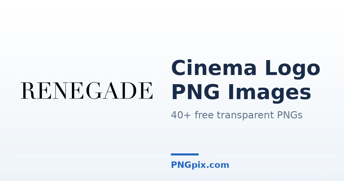 Cinema Logo PNG images