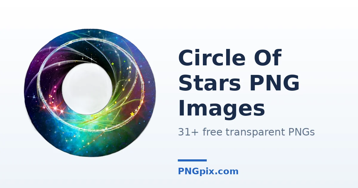 Circle Of Stars PNG images