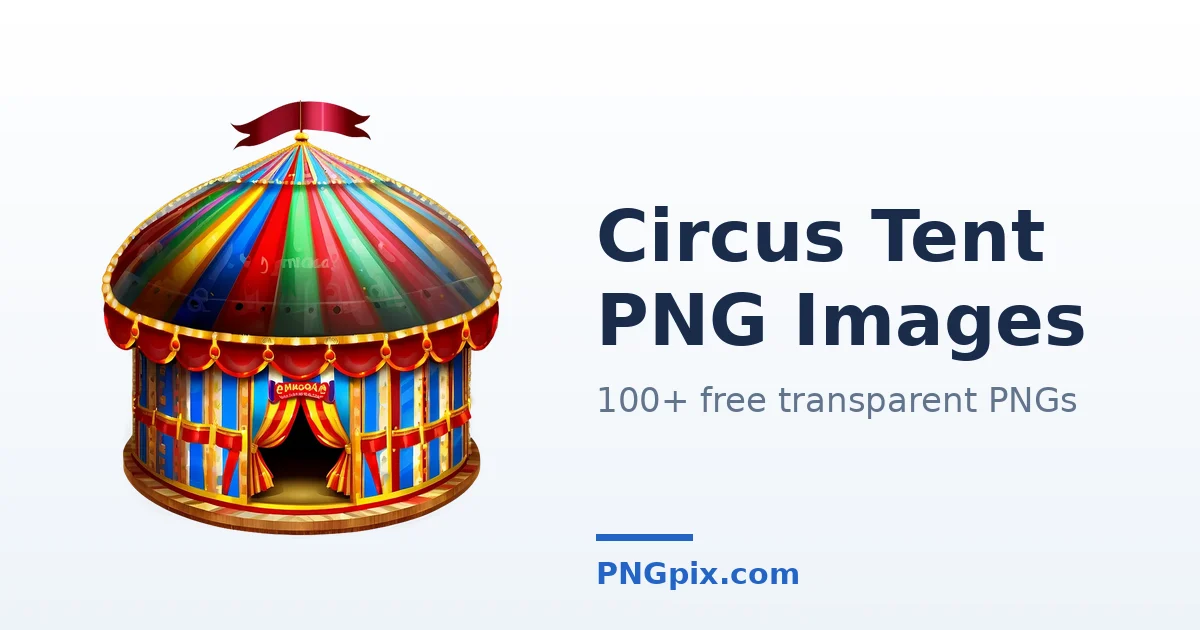 Circus Tent PNG images