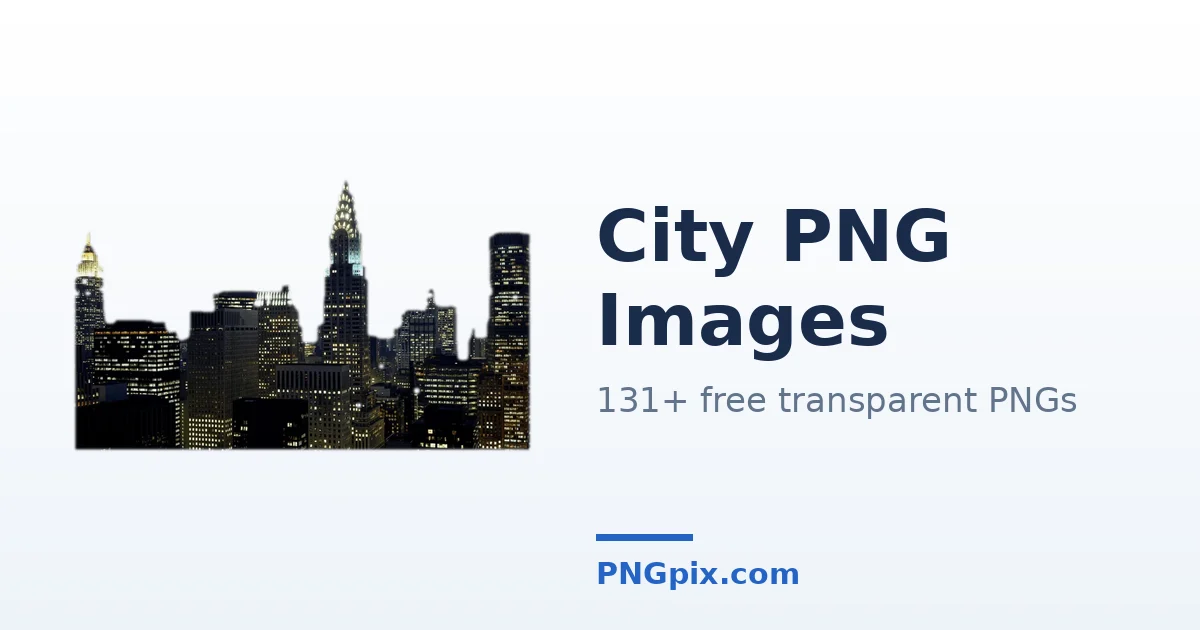 City PNG images