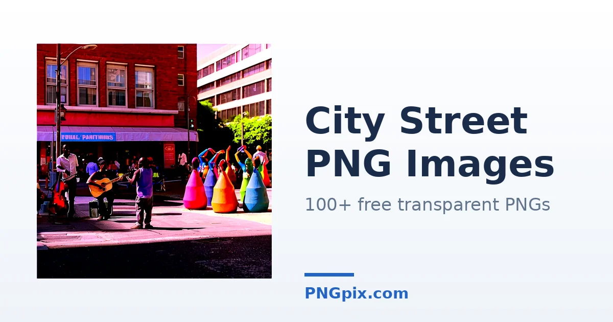 City Street PNG images