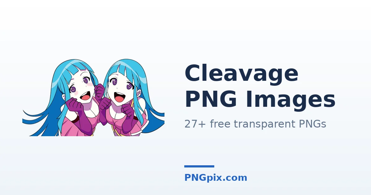 Cleavage PNG images