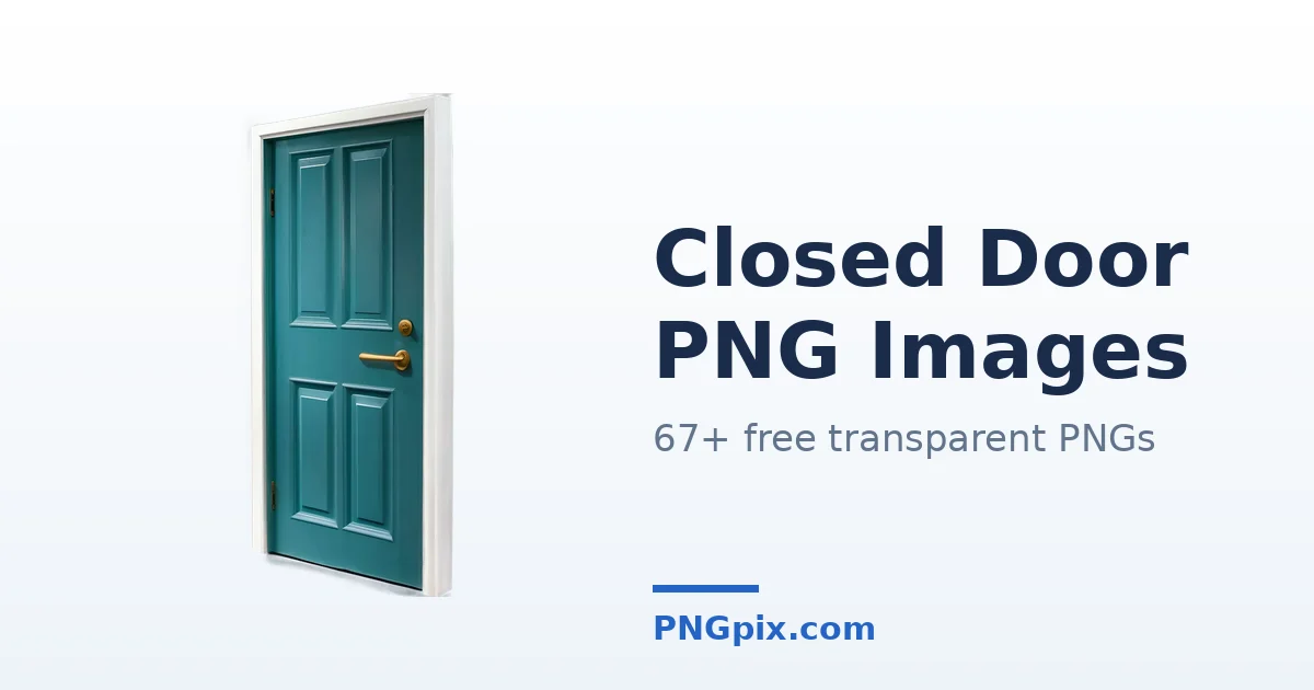 Closed Door PNG images