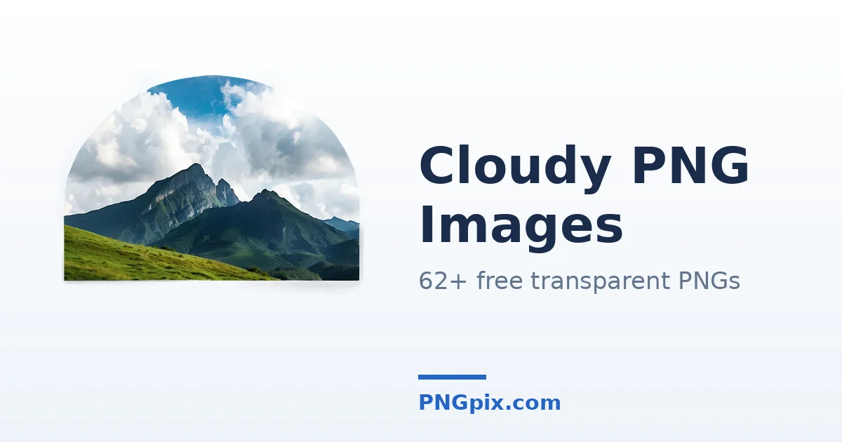 Cloudy PNG images
