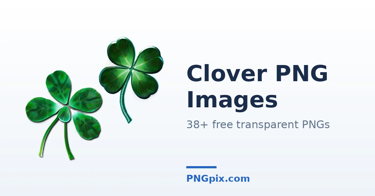 Clover PNG images