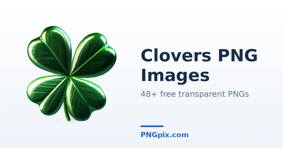 Clovers PNG images