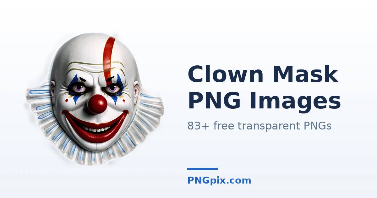 Clown Mask PNG images