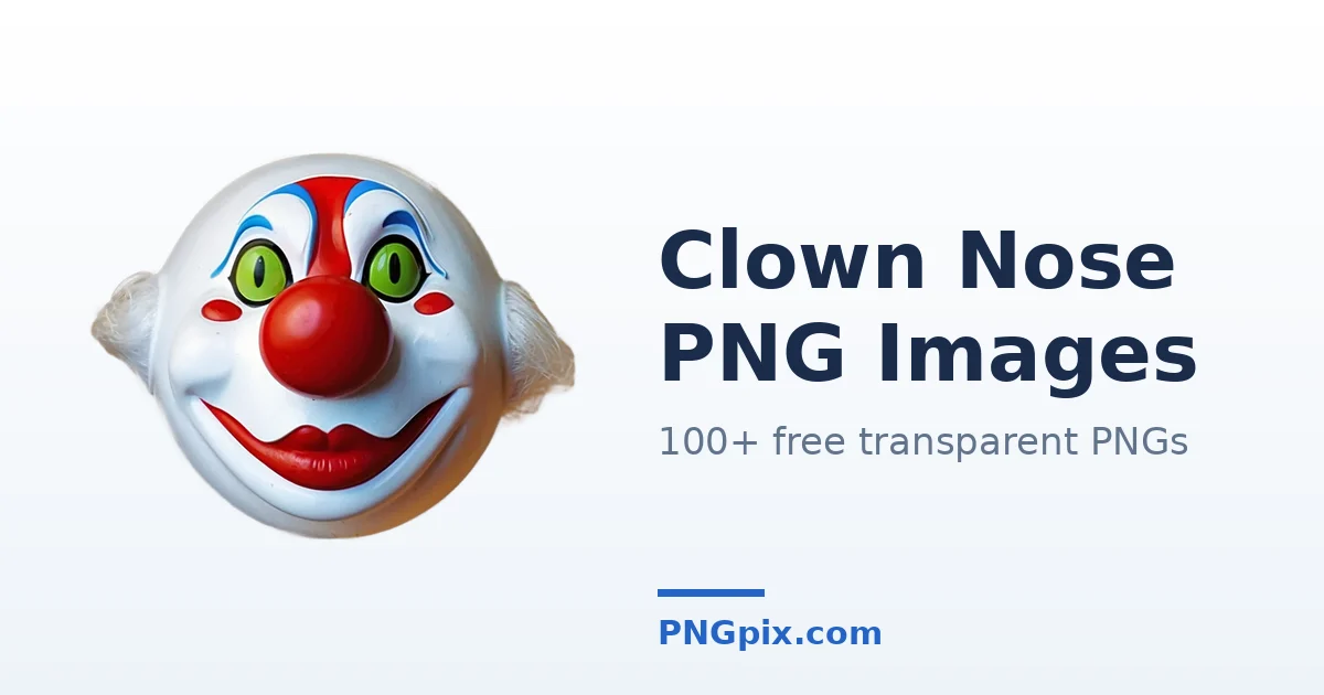 Clown Nose PNG images