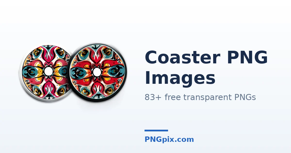 Coaster PNG images