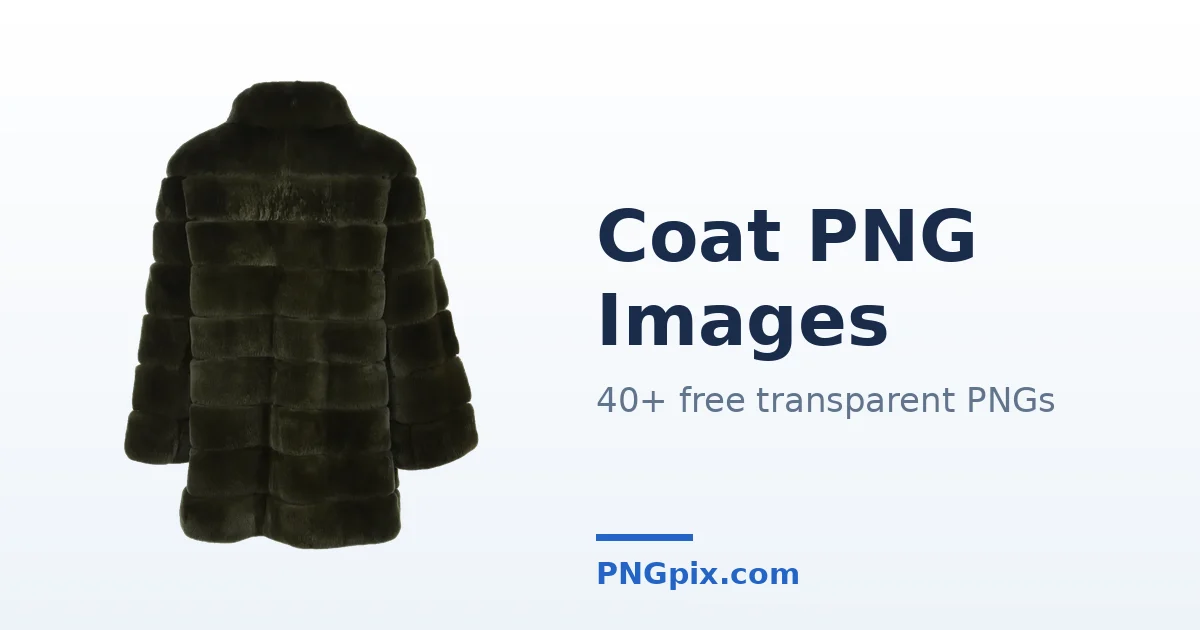 Coat PNG images