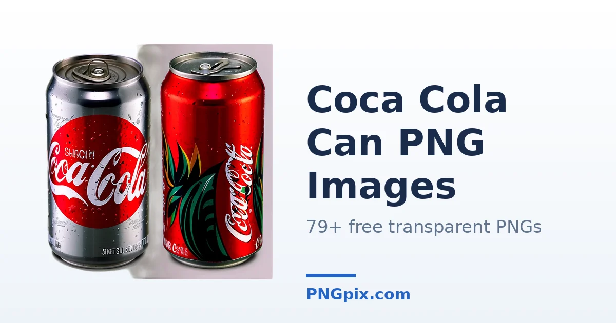 Coca Cola Can PNG images