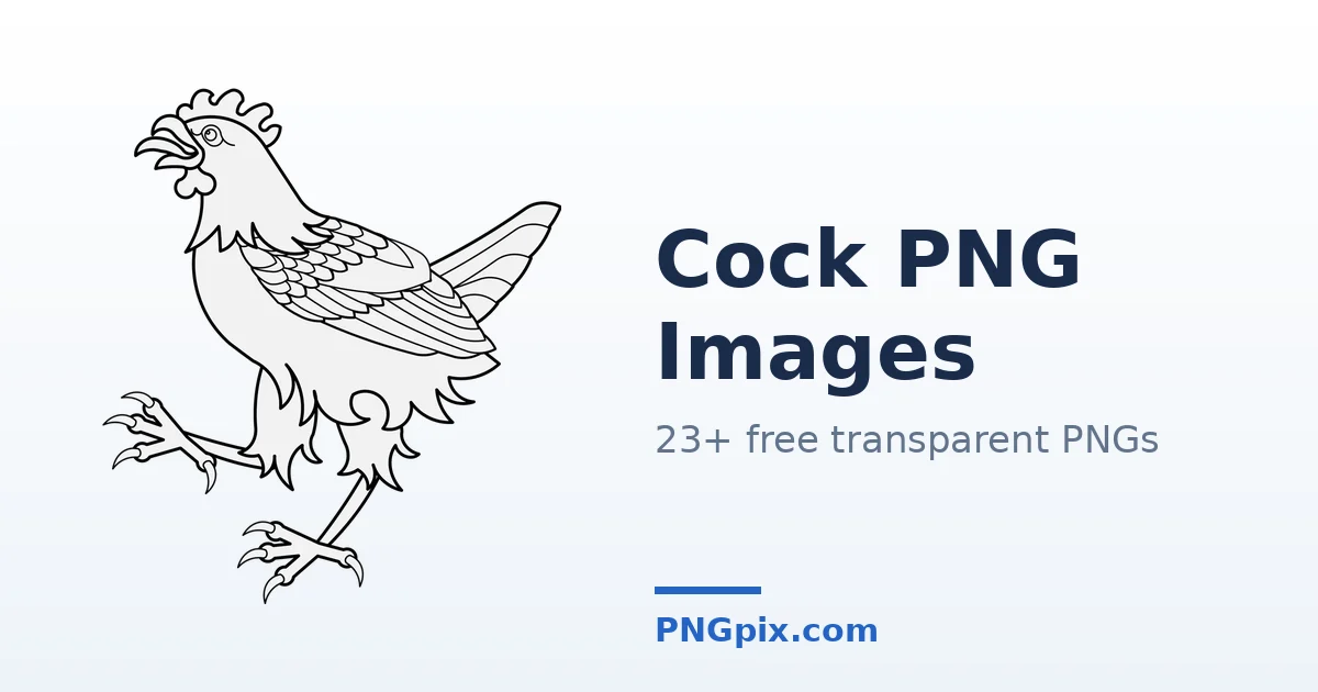 Cock PNG images