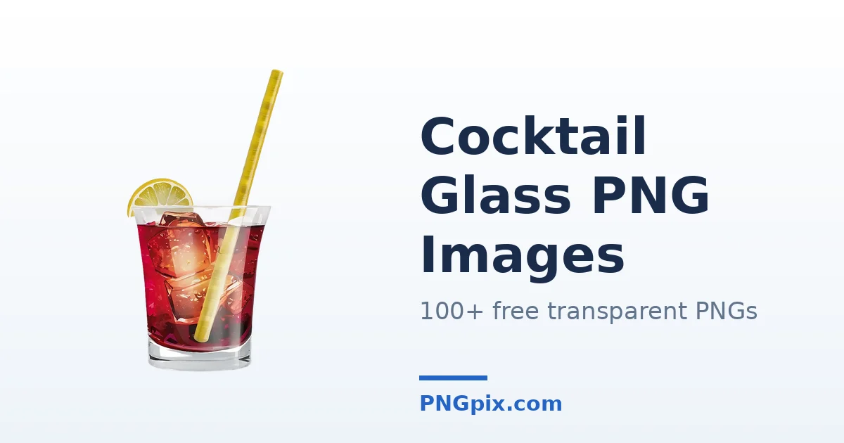Cocktail Glass PNG images