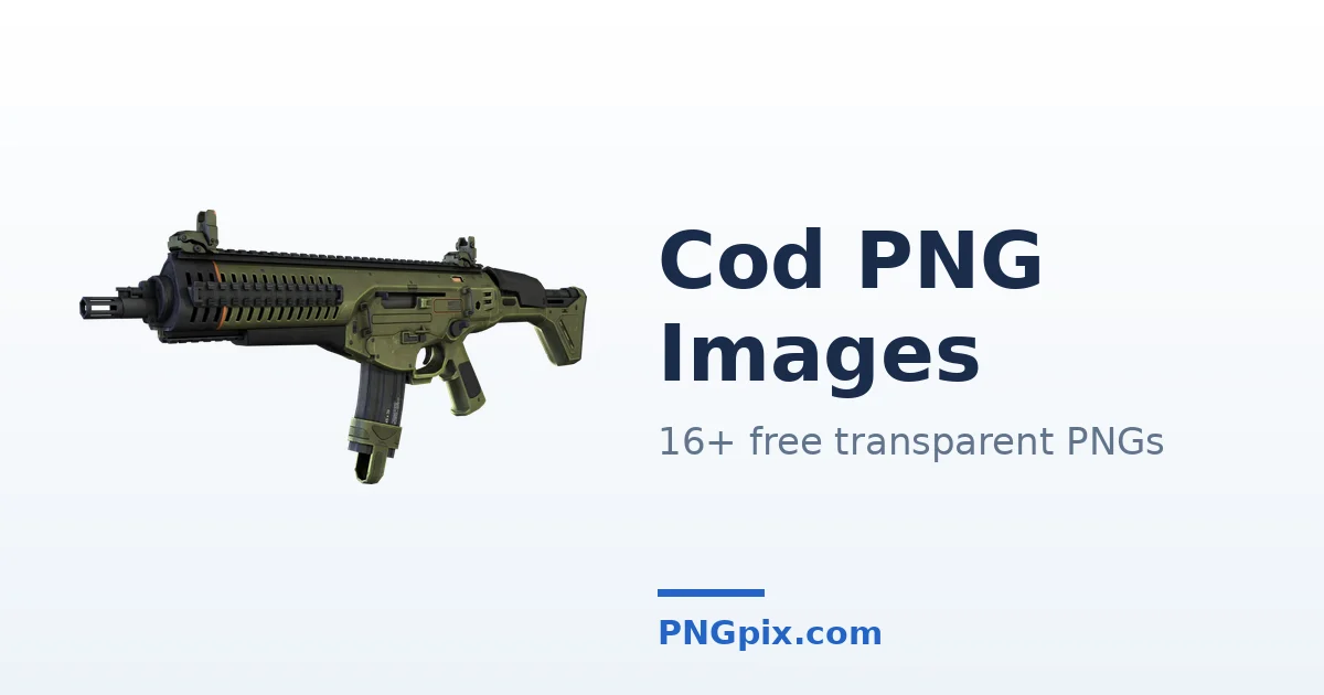 Cod PNG images