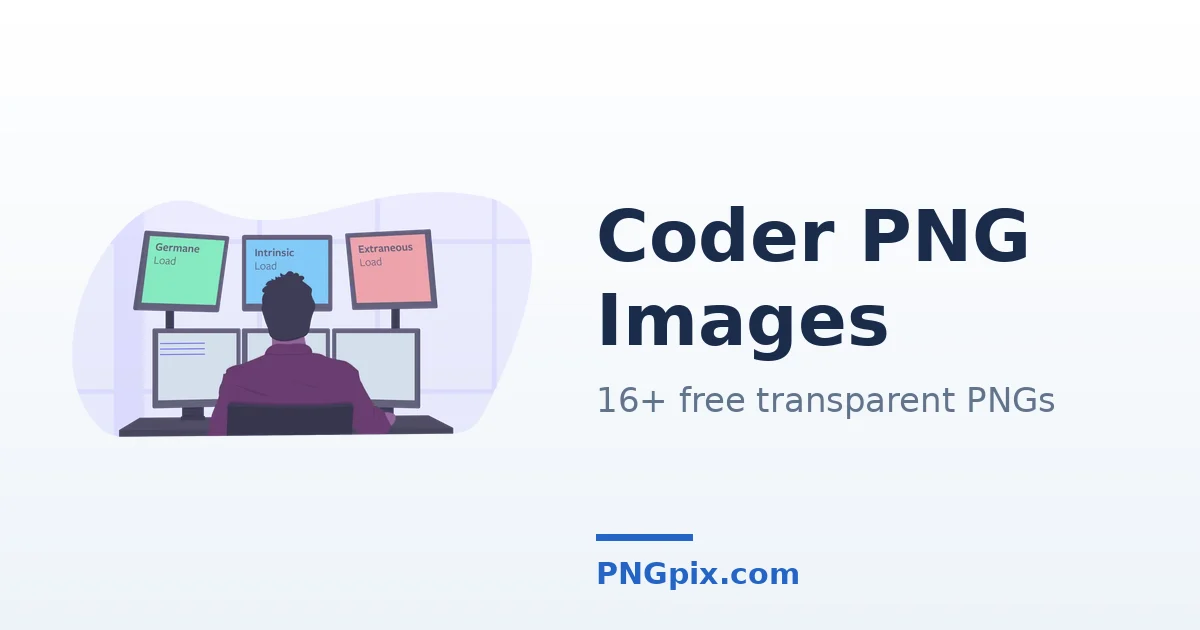Coder PNG images