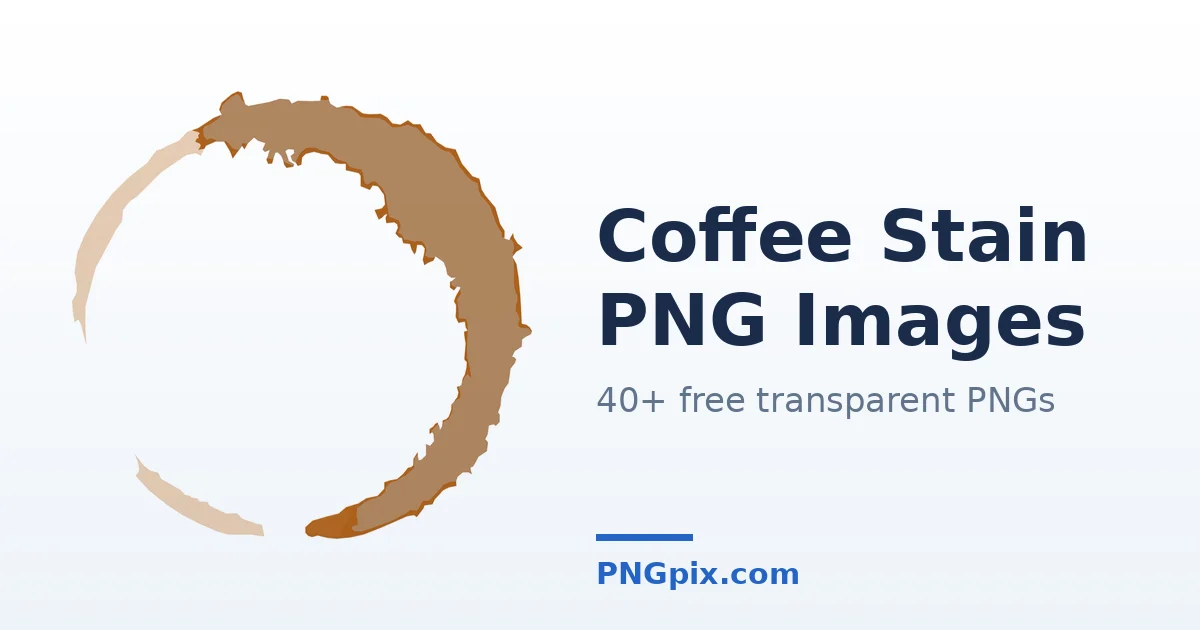 Coffee Stain PNG images