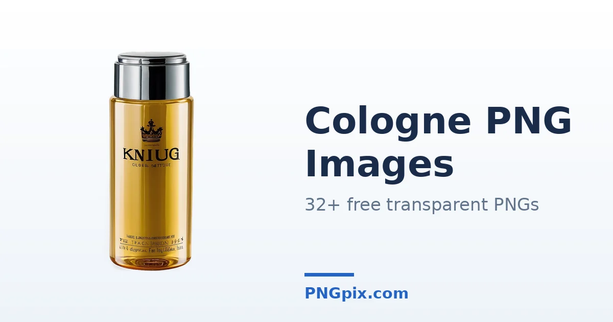 Cologne PNG images