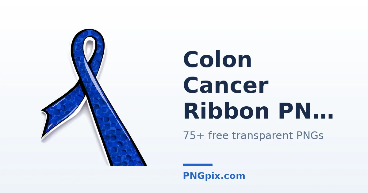 Colon Cancer Ribbon PNG images