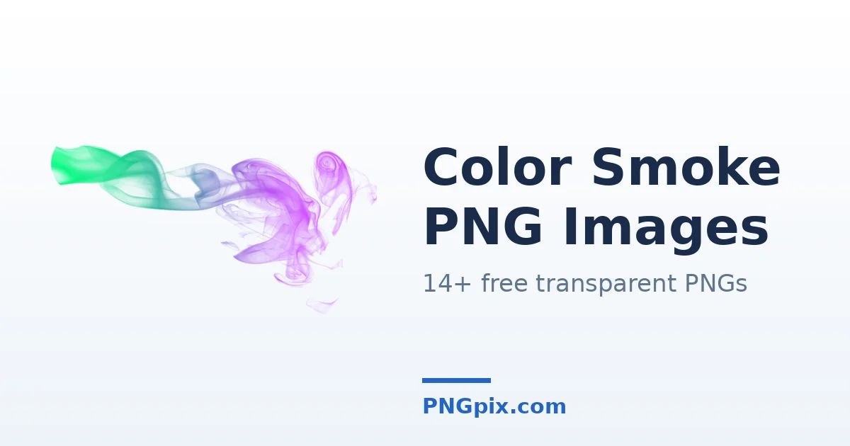 Color Smoke PNG images