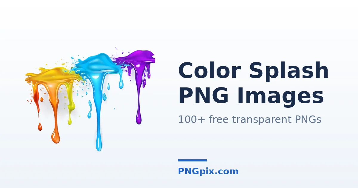 Color Splash PNG images