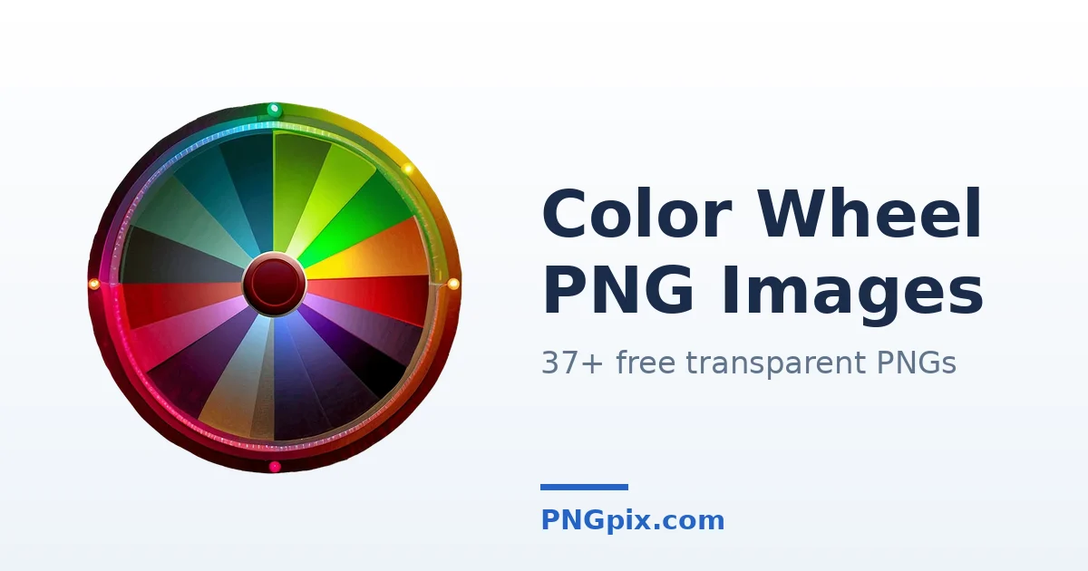 Color Wheel PNG images