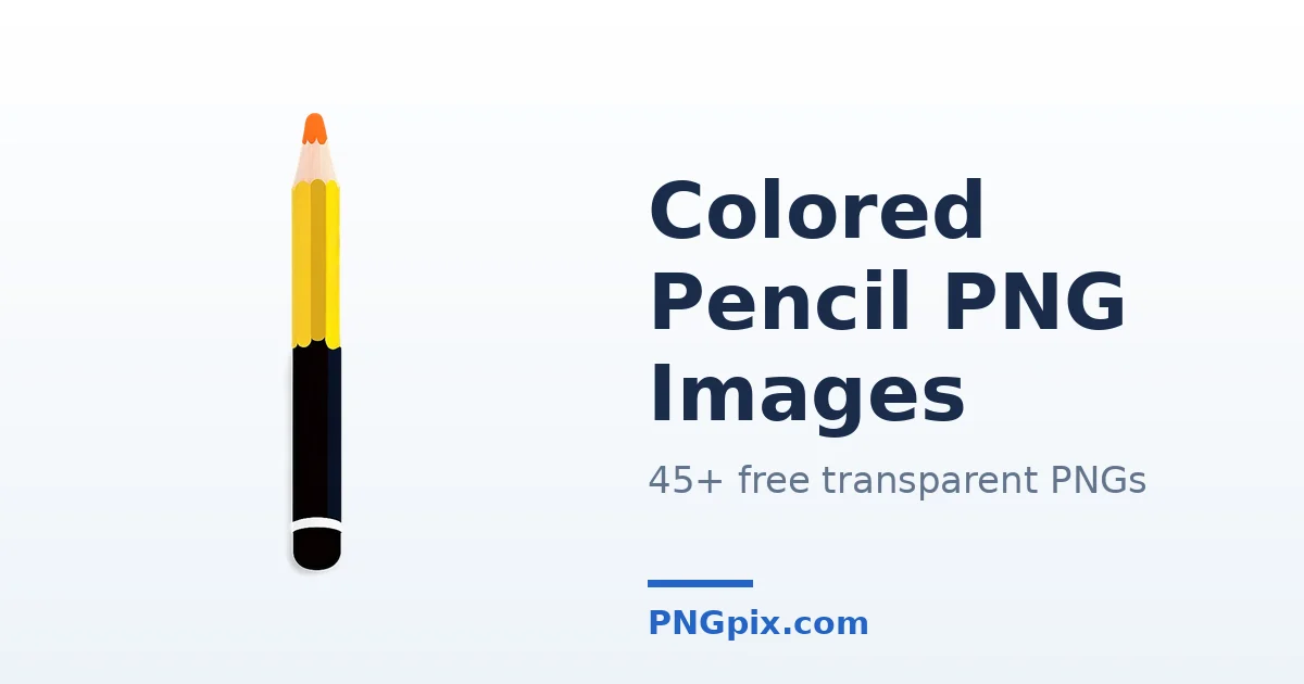 Colored Pencil PNG images
