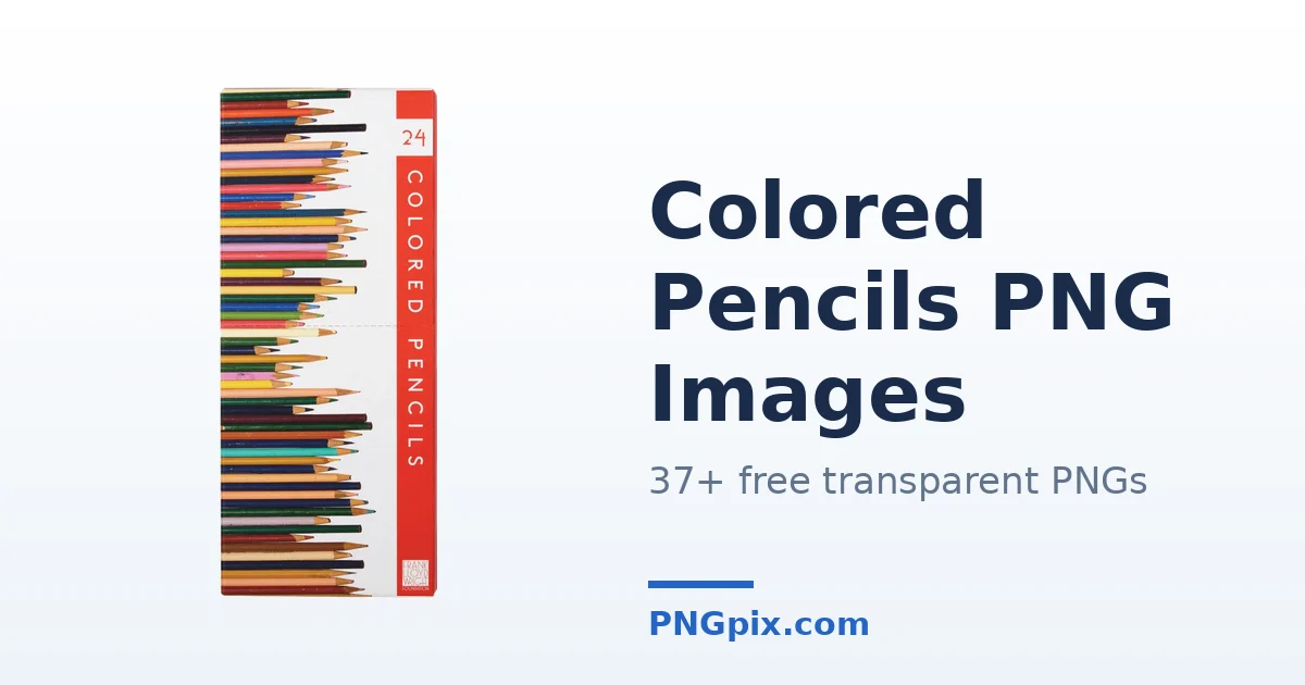 Colored Pencils PNG images