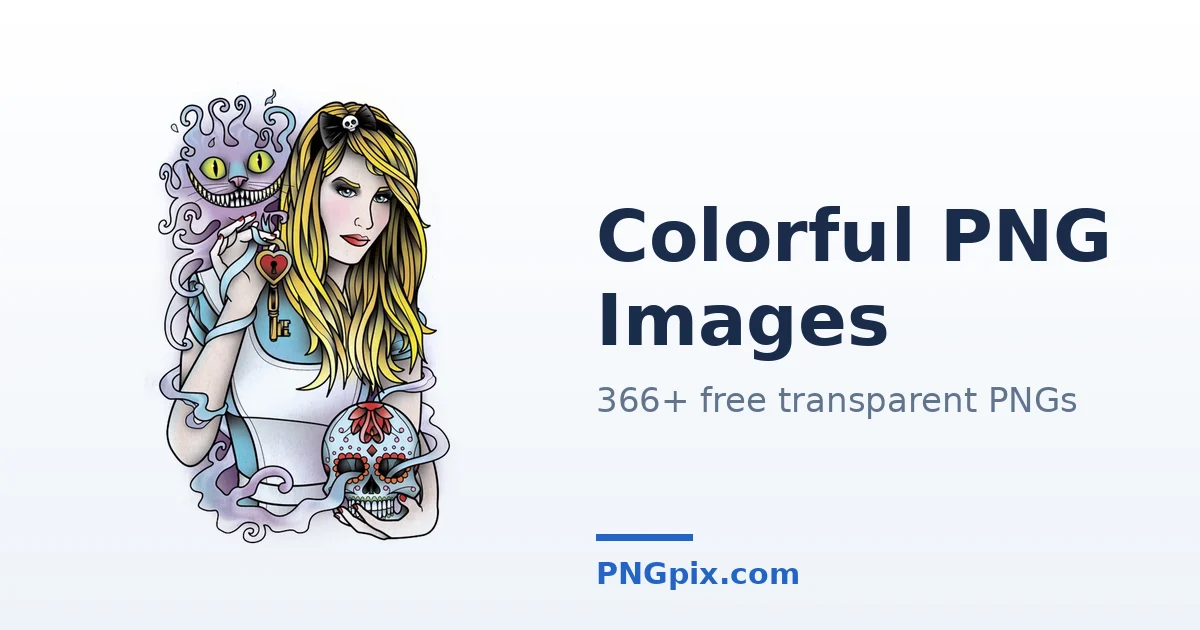 Colorful PNG images
