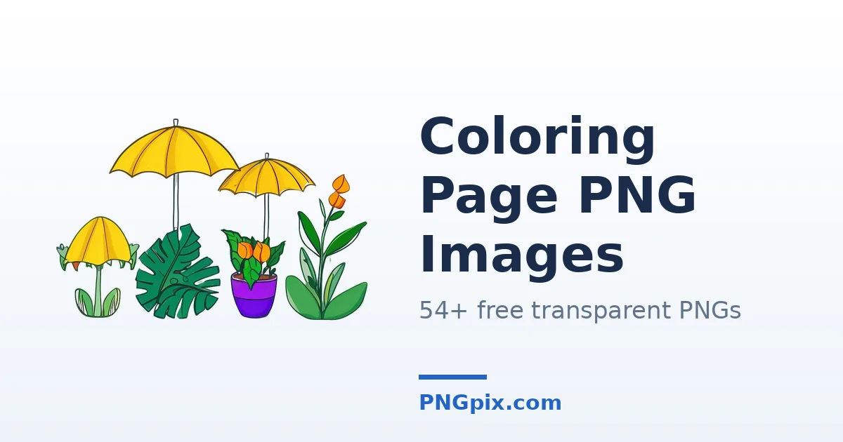 Coloring Page PNG images