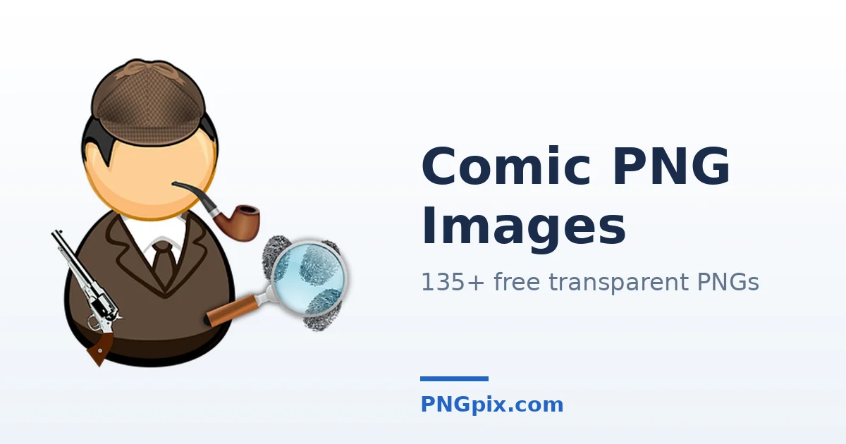 Comic PNG images