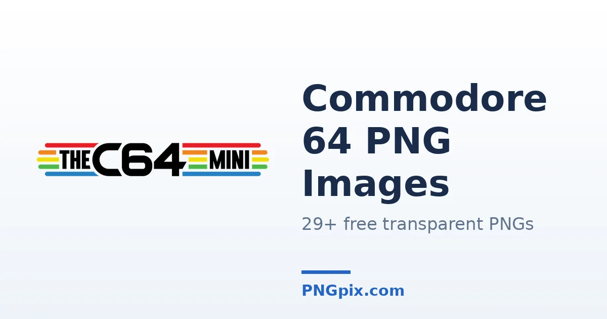 Commodore 64 PNG images