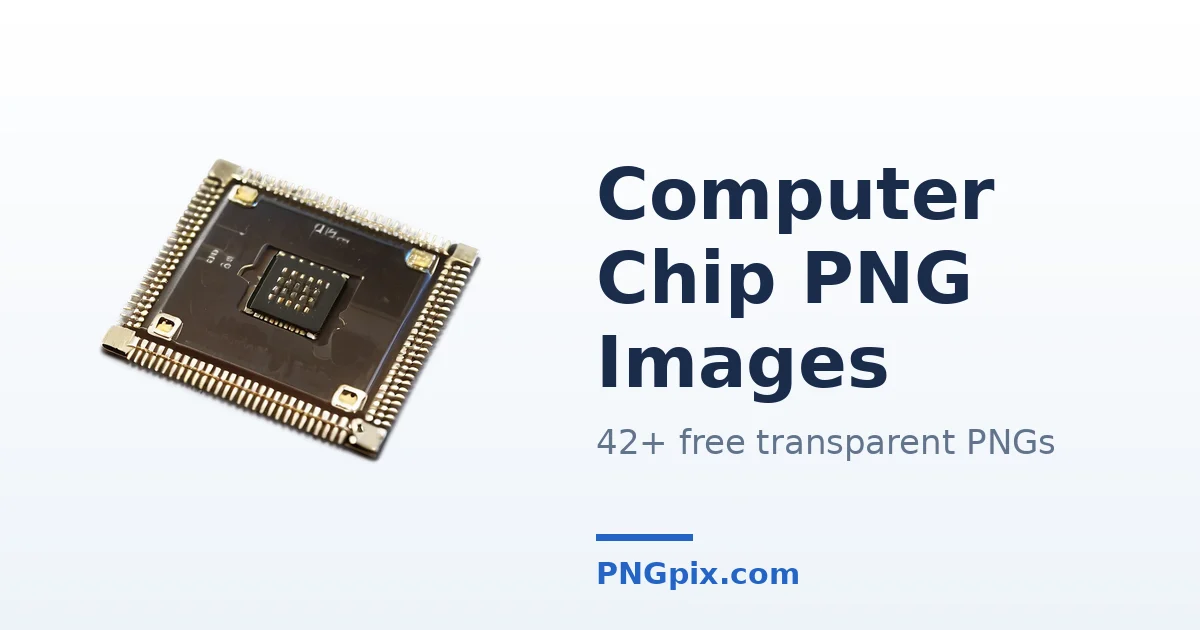 Computer Chip PNG images
