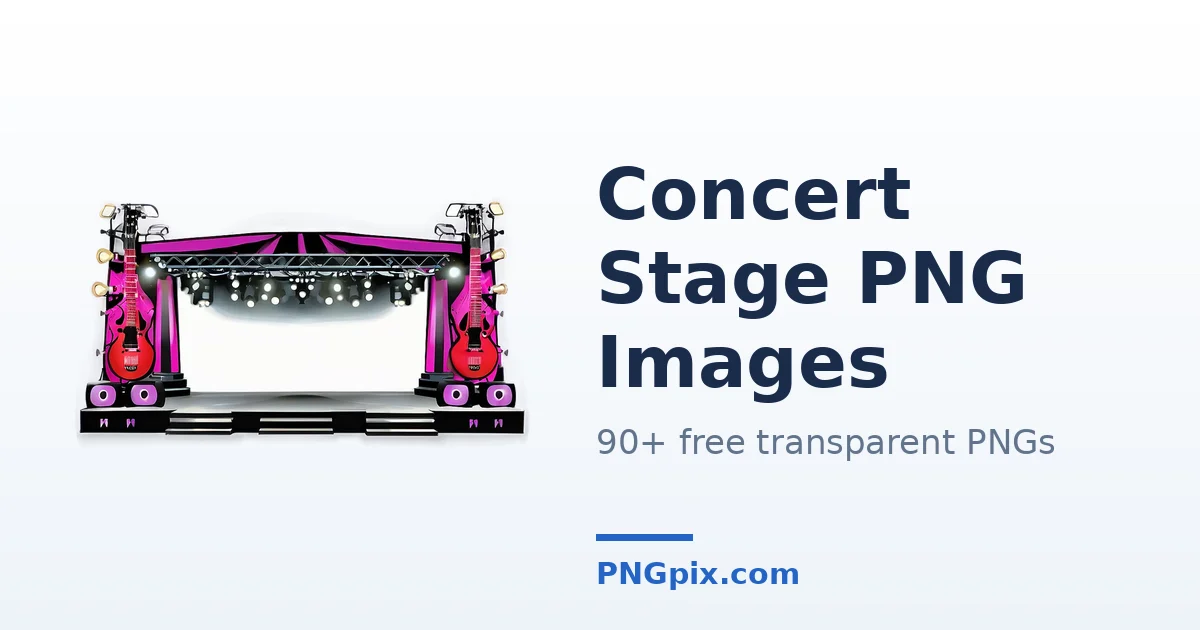 Concert Stage PNG images